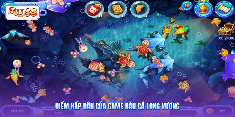 Điểm hấp dẫn của game bắn cá Long Vương