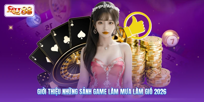 Giới thiệu những sảnh game làm mưa làm gió 2026